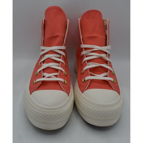 Converse Women 7 Chuck Taylor All Star Lift Platform High Top Watermelon Sneaker - Picture 2 of 12